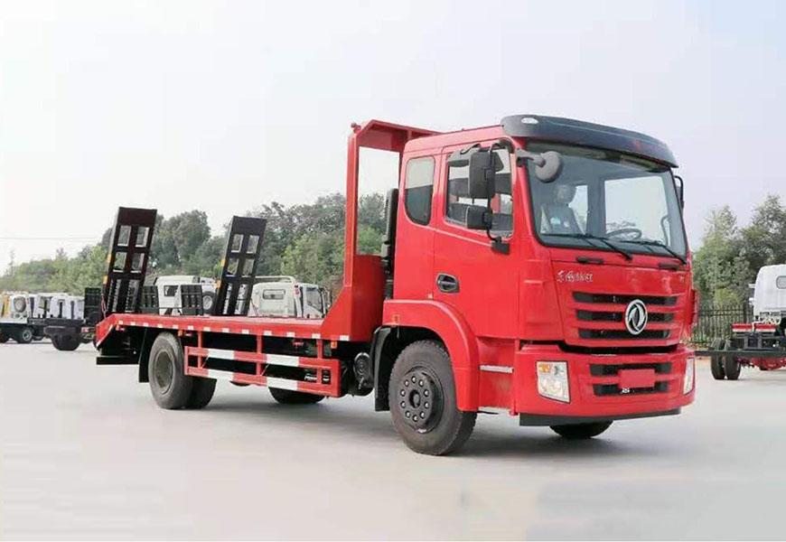 國六東風(fēng)錦程單橋平板運輸車