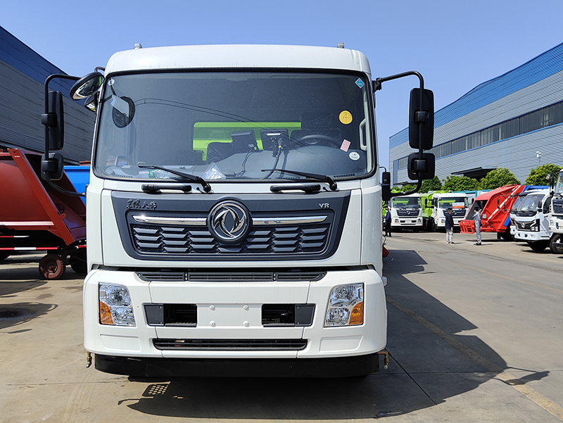 湖北程力威牌東風(fēng)天錦14方壓縮式垃圾車清運優(yōu)式